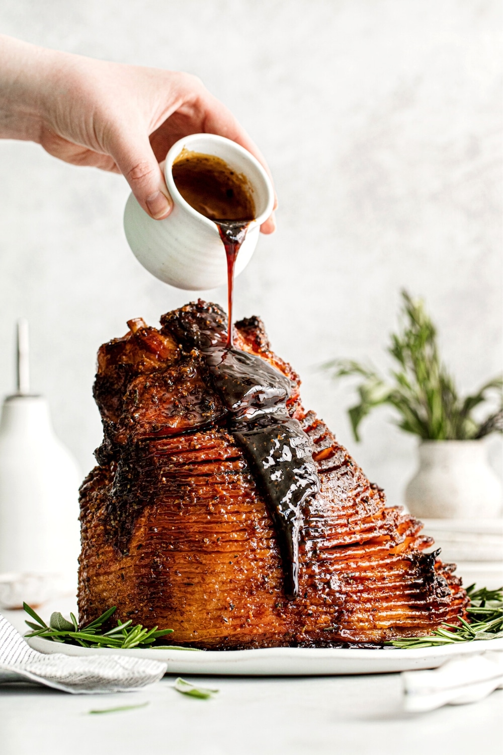 Secrets to a Juicy Brown Sugar Glazed Holiday Ham